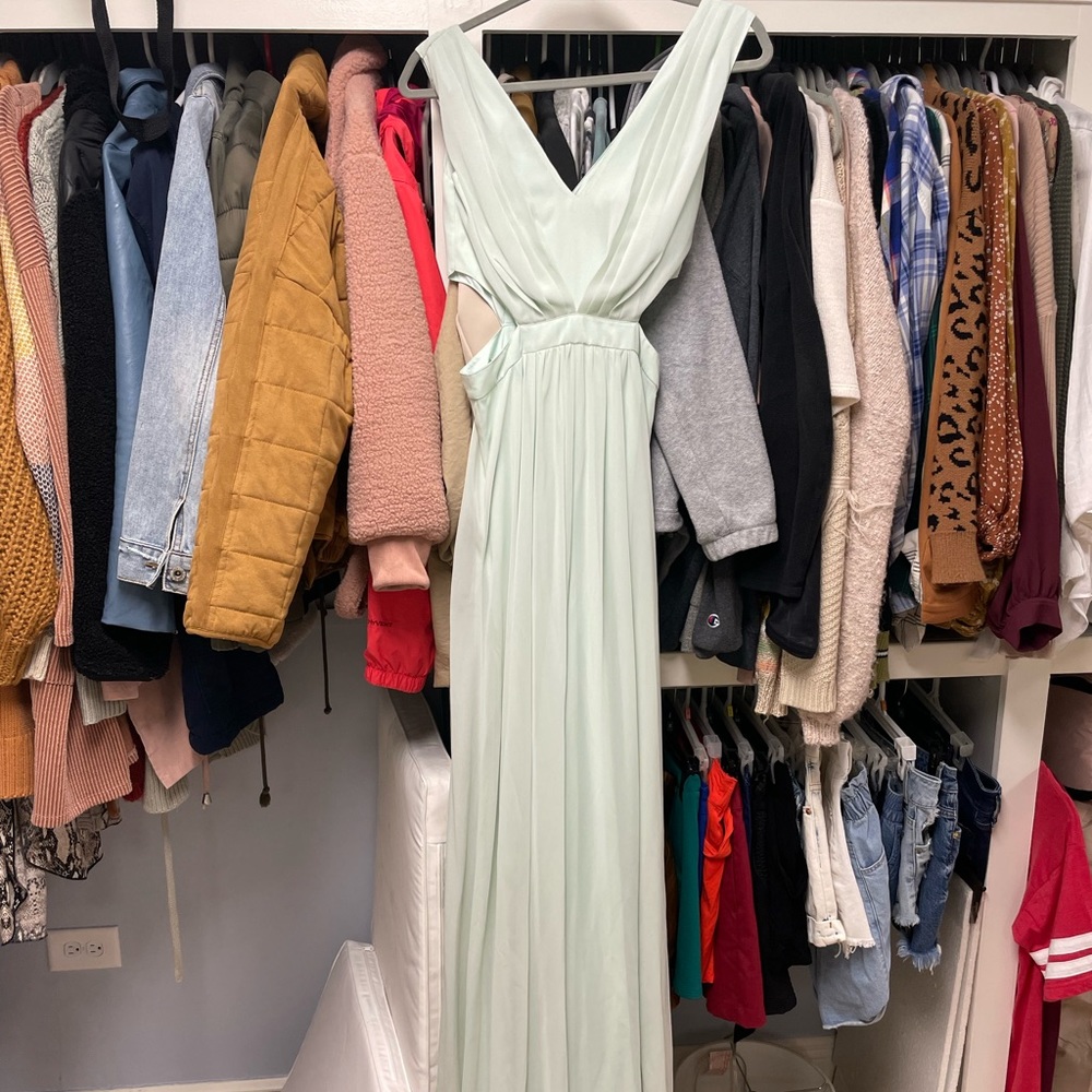 Mint colored Asos Dress